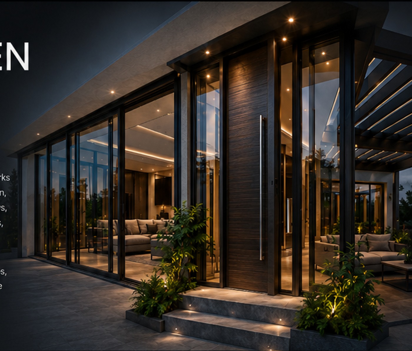 BRIXEN modern architectural aluminum systems